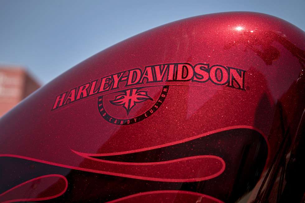 Harley Davidson Candy Custom Paint